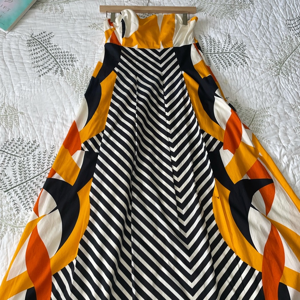 Strapless Anthropologie Summer dress